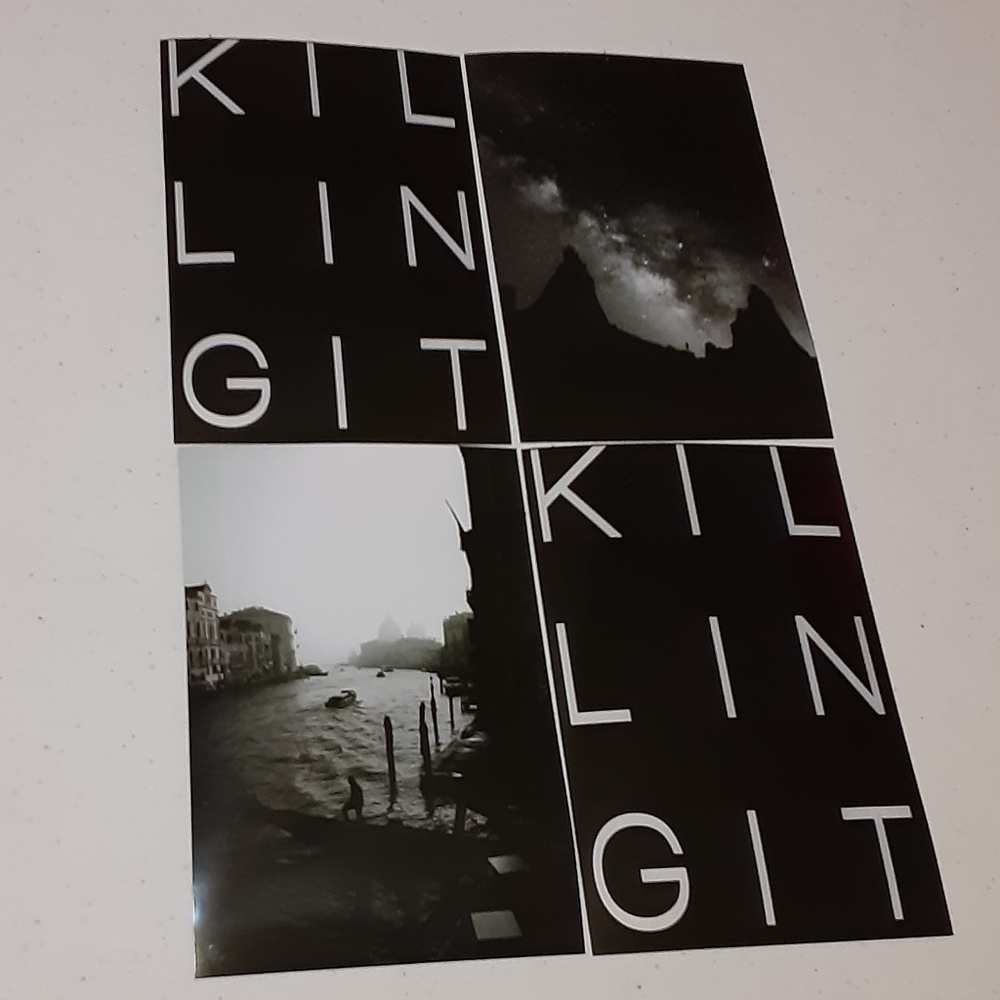 KILLING IT 3 x 6 Set of 4 Glossy Prints